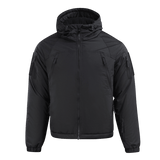 M-Tac Alpha Gen.III Pro Vinterjakke i sort, ideel til hverdag og ekstreme forhold, med G-Loft fyld og vandafvisende nylon.
