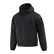 Sort M-Tac Alpha Gen.III Pro Vinterjakke i vandafvisende nylon med G-Loft isolering, ideel til ekstreme forhold, komfort ned til -20°C.