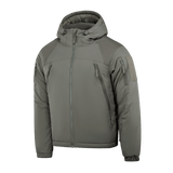 M-Tac Alpha Gen.III Pro Vinterjakke i grå, komfortabel og holdbar jakke til ekstreme forhold med G-Loft isolering og vandafvisende nylon.