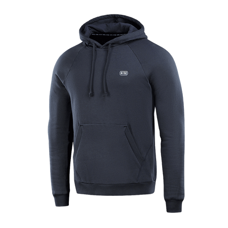 M-Tac Hættetrøje Cotton Raglan i mørkeblåt design med raglanærmer for behagelig og stilfuld pasform