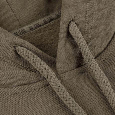 M-Tac Hættetrøje Cotton Raglan med snørebånd i 100% bomuld for komfort og alsidighed. Opnå fuld bevægelsesfrihed med raglanærmer.