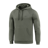 M-Tac Hættetrøje Cotton Raglan i grønt, 100% bomuld, med raglanærmer og løs pasform for komfort og bevægelsesfrihed.