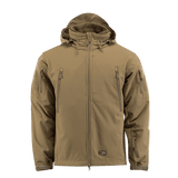 M-Tac Soft Shell Jakke med Liner i beige med aftagelig fleecefoer, vindtæt og vejrbeskyttende design.