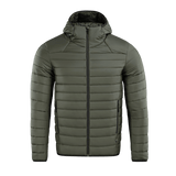 M-Tac Stalker Gen. III Primaloft Jakke i olivengrøn til mellemsæsonen, fremragende varmeisolering og minimalistisk design.
