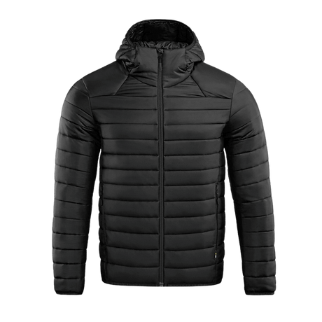 M-Tac Stalker Gen. III Primaloft Jakke i sort minimalistisk design til mellemsæson med fremragende varmeisolering.