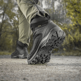 M-Tac Taktiske Sæsonstøvler til trekking i terræn, med åndbart ruskind og Cordura for holdbarhed og komfort.