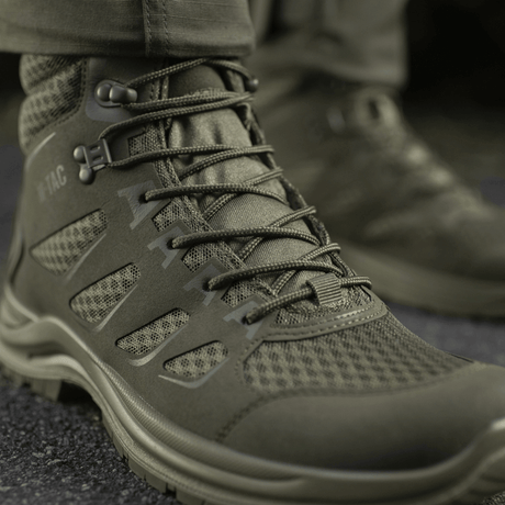 M-Tac Taktiske Sommerstøvler Iva designet til komfort og ventilation under varme forhold, ideelle til både daglig brug og terrænvandring.