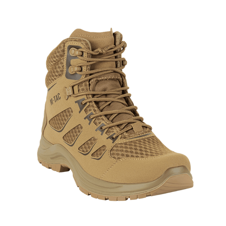 M-Tac Taktiske Sommerstøvler Iva i åndbart materiale og syntetisk nubuck, optimal komfort til daglig brug og terrænvandring.