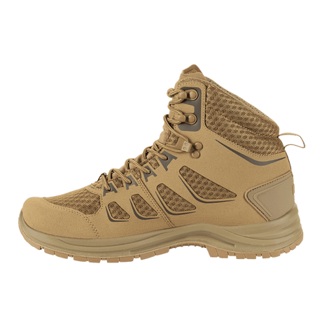 M-Tac Taktiske Sommerstøvler Iva, let og åndbar taktisk støvle med syntetisk nubuck og mesh, ideel til varme forhold.