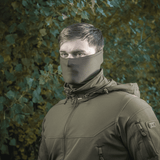 M-Tac Polartec Vent Tube Scarf båret som ansigtsmaske, ideel til vindbeskyttelse og varme i udendørs miljøer