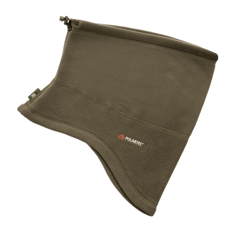 M-Tac Anatomisk Tube Scarf med Snor Polartec i oliven med snor, ideel til beskyttelse mod elementerne, lavet af Polartec Micro Series.