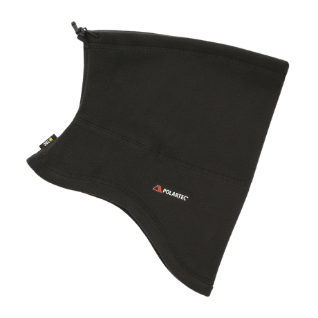 M-Tac Anatomisk Tube Scarf med Snor Polartec i sort fleece, alsidigt og varmt, perfekt til beskyttelse mod vind og vejr.