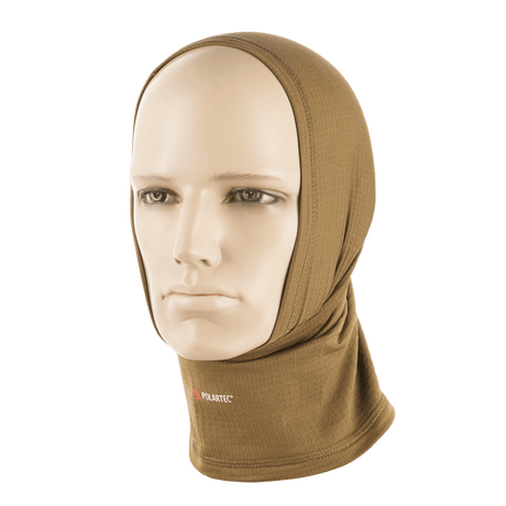 M-Tac Tube Scarf Polartec Power Grid halsrør på mannequin, velegnet til at beskytte ansigt og hals mod kulde.