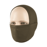 M-Tac Tube Scarf Polartec Power Grid holdbart halsrør i brun, vinterudstyr til at beskytte ansigt og hals mod kulde og vind.