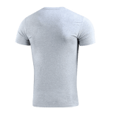 M-Tac T-Shirt 93/7 Summer i lysegrå, set bagfra. Komfortabelt og åndbart materiale, ideel til sommerbrug.