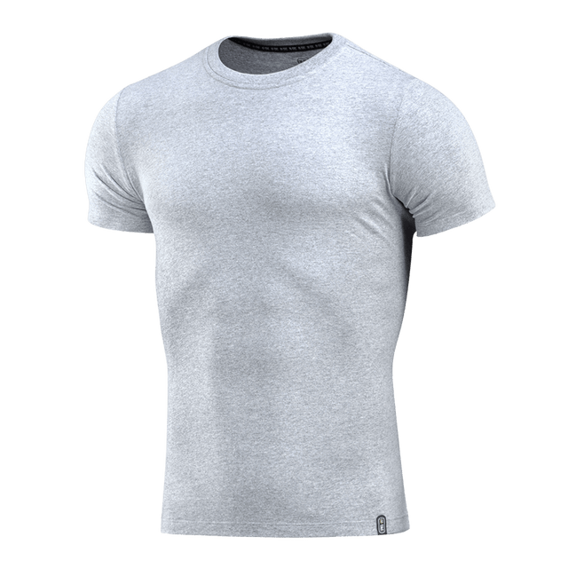 M-Tac T-Shirt 93/7 Summer i lysegrå farve, lavet af bomuld og elastan for optimal komfort i sommeren.