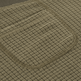 Detalje af fleece stof på M-Tac Fleece Termobukser Delta Level 2 Lady, viser tekstur og lommedesign.