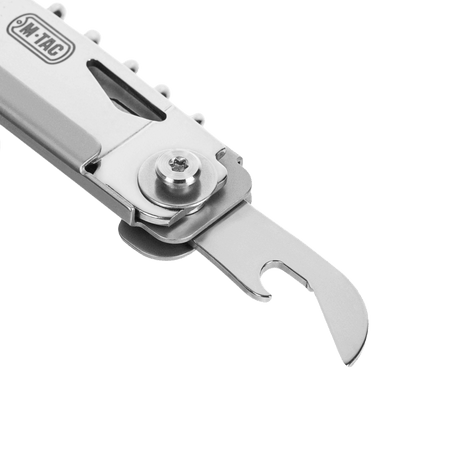 M-Tac Spork Bestiksæt med Karabinhage med flaskeåbner, praktisk til camping og vandreture.