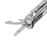 M-Tac Type 3 Foldekniv (5-i-1) Rustfrit Stål med flere værktøjer, ideel til EDC og daglig brug, fremstillet af holdbart rustfrit stål.