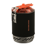 M-Tac Gasbrænder med Kedel til friluftsliv, kompakt og pladsbesparende design, ideel til vandreture, camping og jagt.