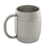 M-Tac Termokrus til Camping Øl – Rustfrit Stål med dobbeltvæggede isolering og kromfinish, 450 ml egnet til outdoor brug.