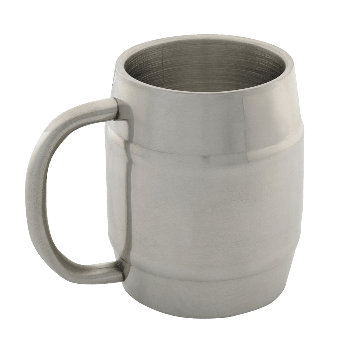 M-Tac Termokrus til Camping Øl – Rustfrit Stål med dobbeltvæggede isolering og kromfinish, 450 ml egnet til outdoor brug.