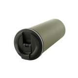 M-Tac Termokop 450 ml med Ventil i rustfrit stål, praktisk termokop med tud og luftventil, ideel til varme og kolde drikke.