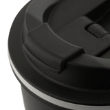 Låg af M-Tac Termokop 450 ml med Ventil, tætning og tud designet for nemme drikkeoplevelser uden spild, perfekt til varme eller kolde drikke.