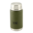 M-Tac Termoflaske 750 ml med Folde-ske i rustfrit stål, ideel til camping og vandreture
