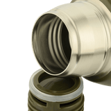 Åben hals på M-Tac Termoflaske Type 2 – 1 L, olivengrøn rustfrit stål flaske til kolde og varme drikke, ideel til camping og ture.