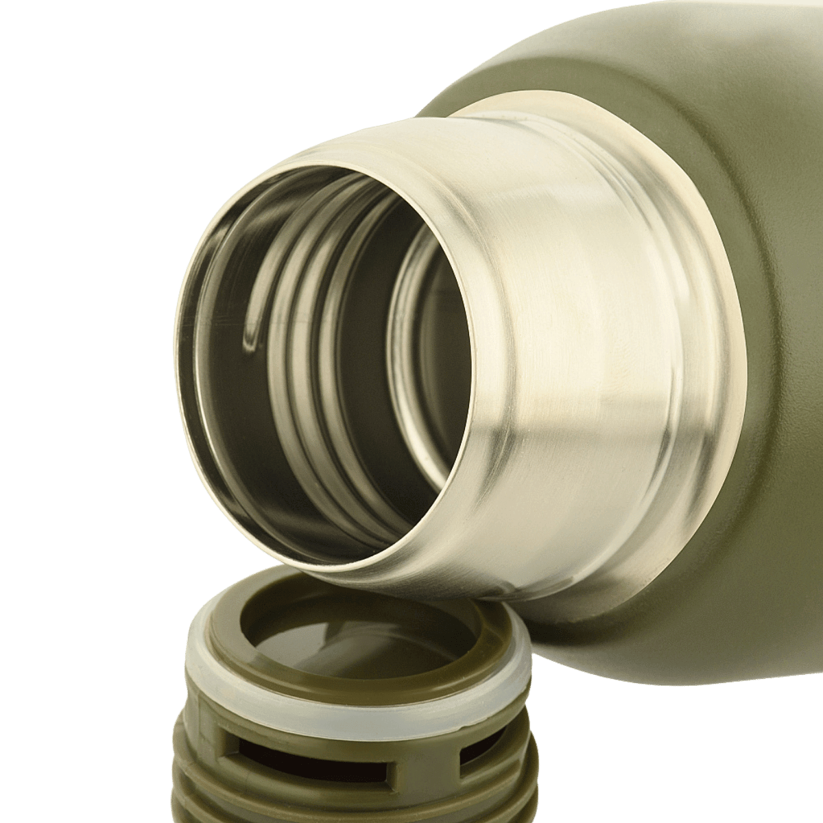 M-Tac Termoflaske Type 2 0.75L med dobbeltvægget vakuumflaske og skruelåg. Ideel til camping og vandreture. Vakuumforseglet for ingen spild.