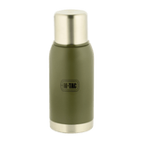 M-Tac Termoflaske Type 2 0.75L i olivengrøn, ideel til camping og ture, dobbeltvægget vakuum for optimal temperaturkontrol.