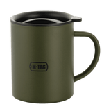 M-Tac Termokrus 400 ml – Rustfrit Stål, solidt og alsidigt krus ideel til outdoor, jagt og militærbrug, holder drikkevarer varme eller kolde.