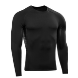 M-Tac ThermoLine Termoundertøj – sort baselag til termoregulering og åndbarhed under fysisk aktivitet og daglig brug i kolde forhold.