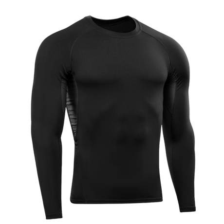 M-Tac ThermoLine Termoundertøj – sort baselag til termoregulering og åndbarhed under fysisk aktivitet og daglig brug i kolde forhold.
