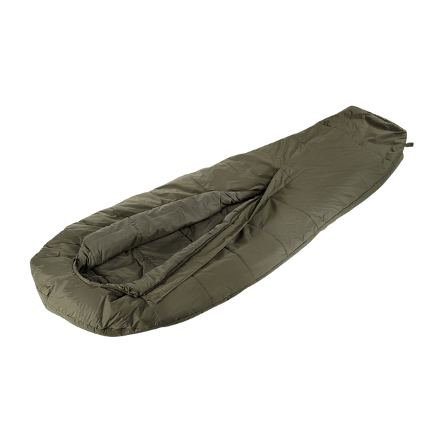 M-Tac Sovepose med Kompressionspose - Ideel til camping i kolde temperaturer, med justerbar hætte og to-vejs lynlås for komfort