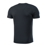 M-Tac Sweat-Wicking T-Shirt Gen.II i sort, set bagfra, designet til komfort og hurtig tørring, perfekt til aktiv livsstil.