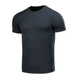 M-Tac Sweat-Wicking T-Shirt Gen.II i sort, letvægts polyester, designet til komfort, åndbarhed og hurtig tørring til aktiv livsstil.