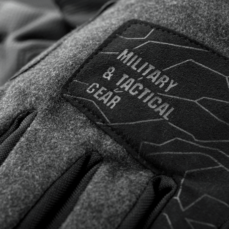 Detaljebillede af M-Tac Vinterhandsker Extreme Tactical med militær- og taktisk geardesign.