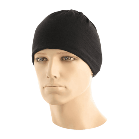 M-Tac Tubehalstørklæde i Merinould som hue på mannequin against a white background