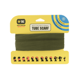 M-Tac Tubehalstørklæde i Merinould på produktemballage med multifunktionelle anvendelser vist på pakken.