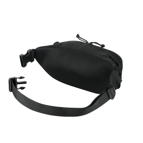 M-Tac Bæltetaske Gen.II fra bagsiden med justerbar rem og hurtigspænde, fremstillet af slidstærk 600D polyester.