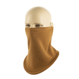 M-Tac Anatomisk Snood Justerbar Elite Fleece (320 g/m²) i brun, multifunktionel tilbehør til koldt vejr med justerbar snøre.