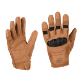 M-Tac Handsker Assault Tactical Mk.6 i syntetisk ruskind med forstærkede kno-pads og non-slip overflade til taktisk brug.