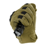 M-Tac Handsker Assault Tactical Mk.6 med forstærkede kno-pads og syntetisk ruskind, perfekt til taktisk brug.