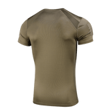 M-Tac Athletic Tactical Gen.II T-shirt – funktionel t-shirt i brun, set bagfra, ideel til træning og udendørsaktiviteter.