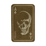 M-Tac Patch Face of War (Broderi) med kraniemotiv på Cordura 500D. Inspireret af Vietnamkrigens 'card of death'. Passer til tøj og udstyr.