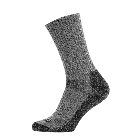 M-Tac Coolmax 40% Sokker grå designet til outdoor-entusiaster; anatomisk pasform med svedtransporterende Coolmax teknologi for tørre fødder.