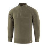 M-Tac Delta Polartec Raglan Jakke i olivenfarve lavet af 100% polyester Micro Series fleece til udendørs aktiviteter og daglig brug.