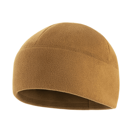 M-Tac Watch Cap Elite Fleece Beanie Hat Slimtex i brun, varm og let hue til vinterbrug. Taktisk design med Slimtex-termolag i fleece.